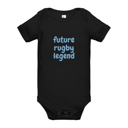 Future Rugby Legend Baby Onesie Blue