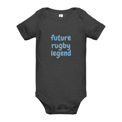 Future Rugby Legend Baby Onesie Blue