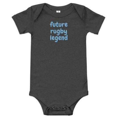 Future Rugby Legend Baby Onesie Blue