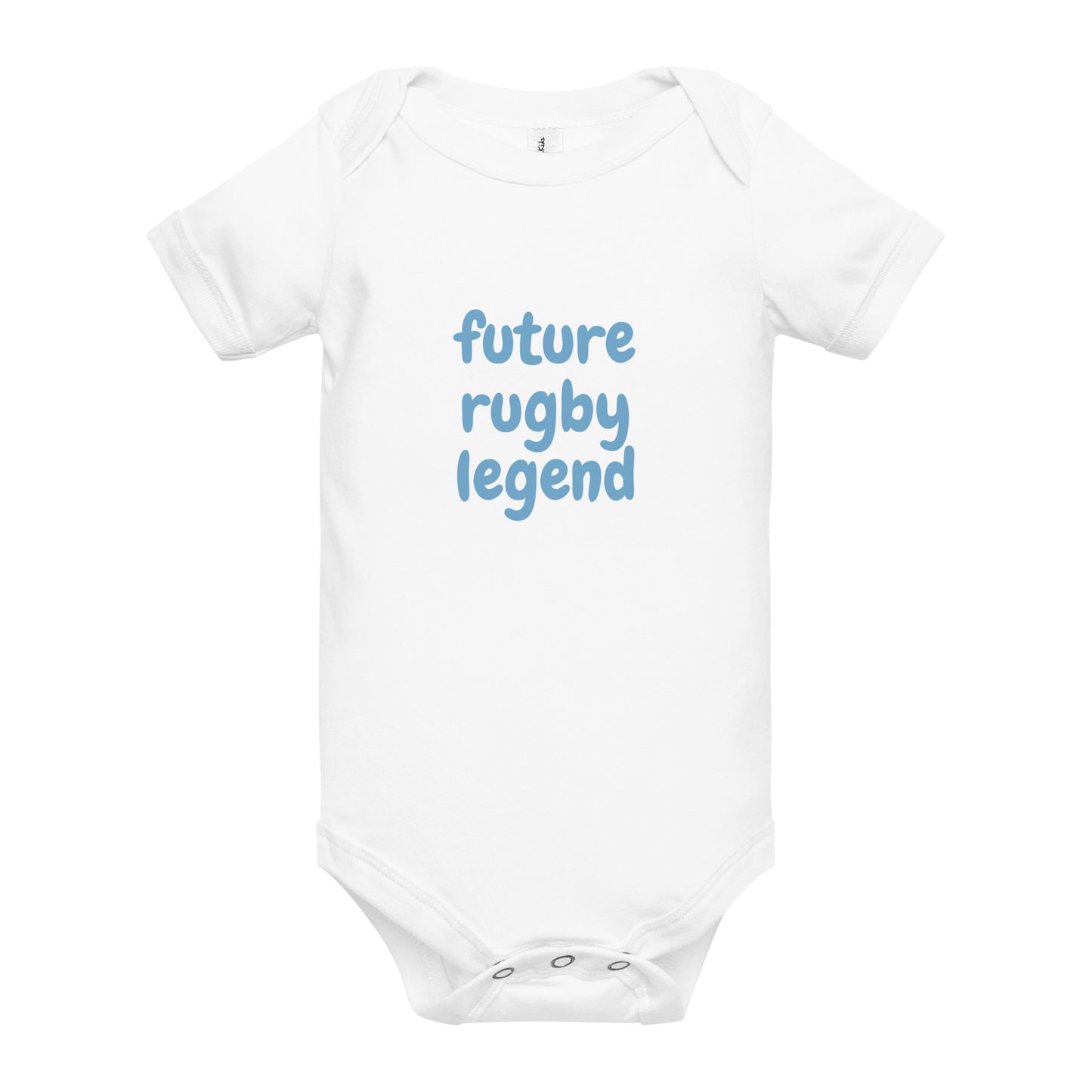 Future Rugby Legend Baby Onesie Blue