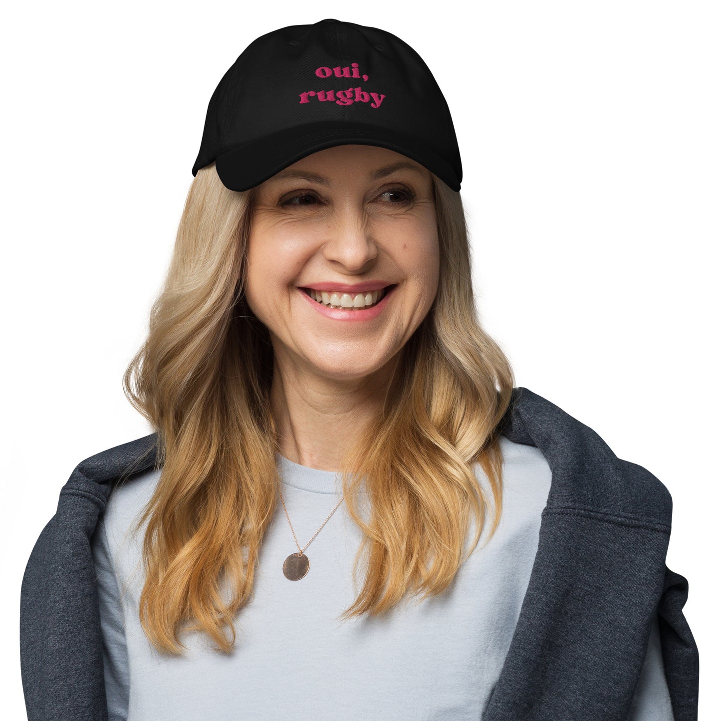 Oui Rugby Hat Pink