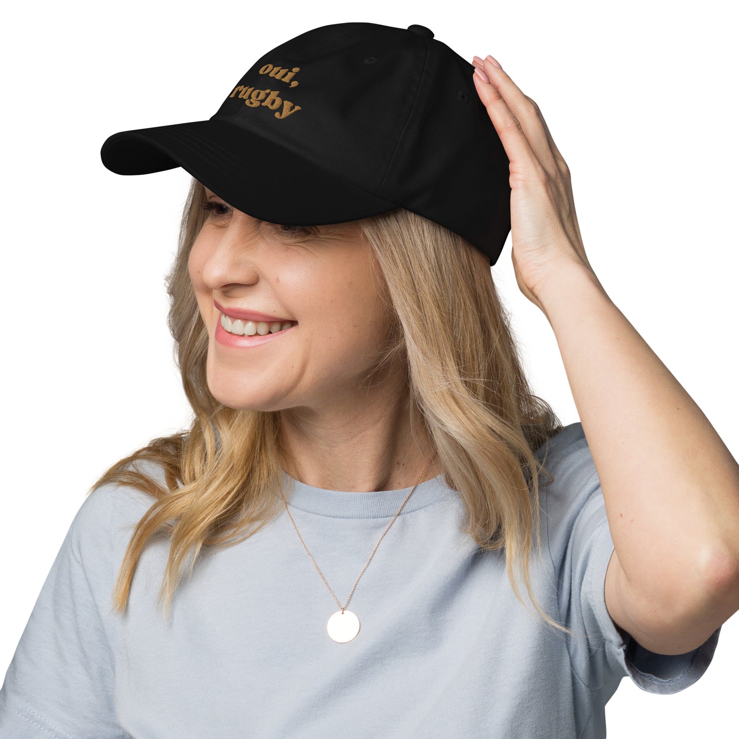 Oui Rugby Hat Gold