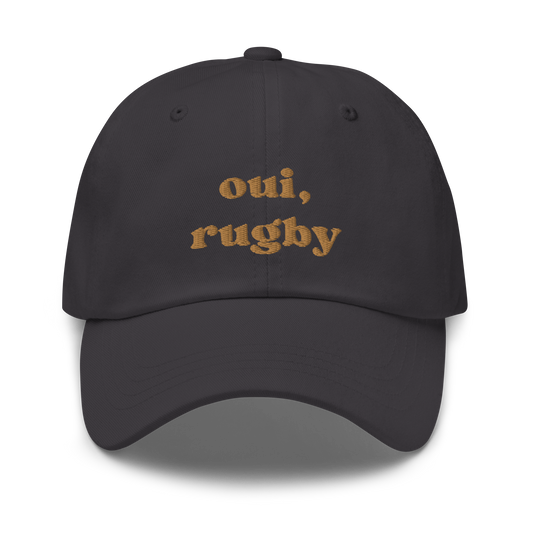 Oui Rugby Hat Gold