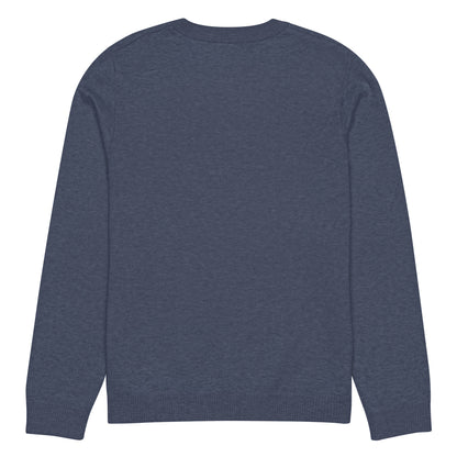 Rugby knitted crew neck sweater