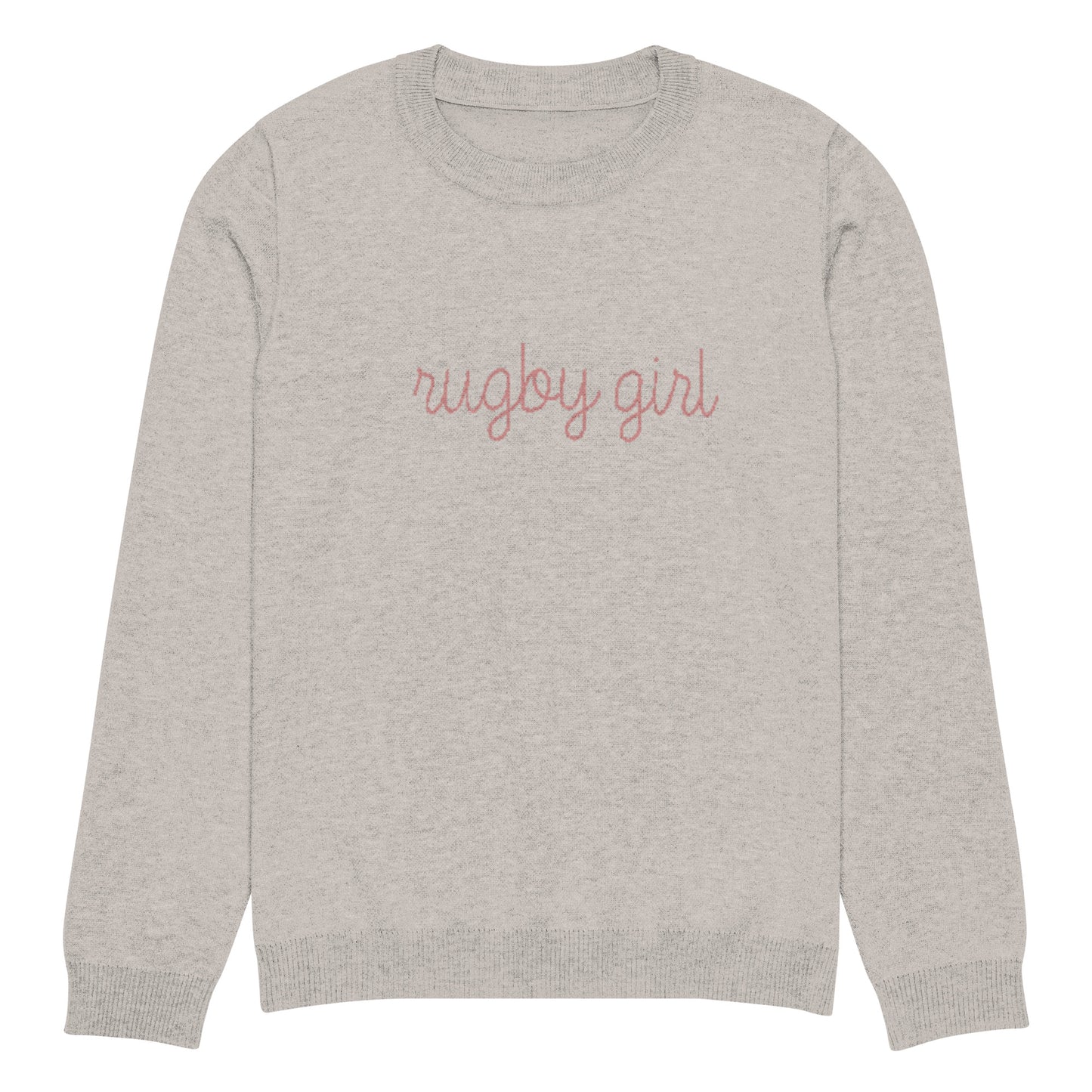 Rugby Girl Knitted crew neck sweater