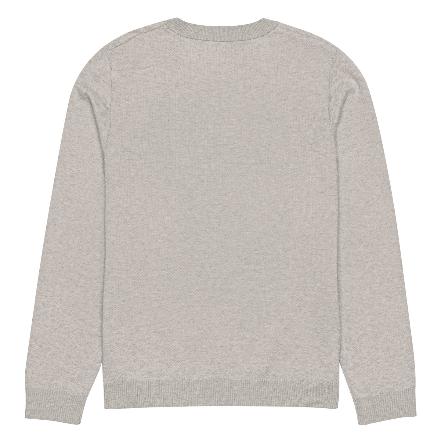 Rugby knitted crew neck sweater