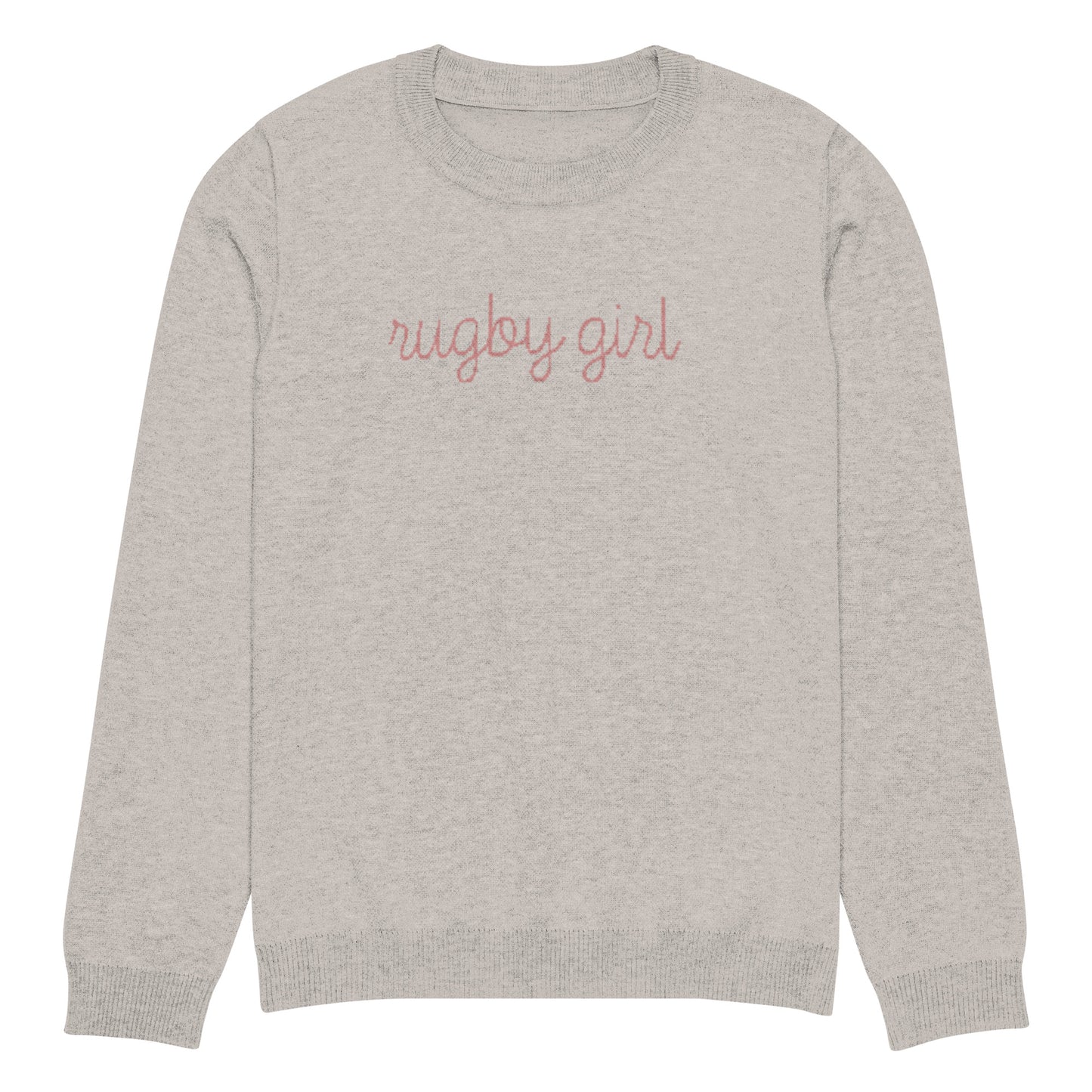 Rugby Girl Knitted crew neck sweater