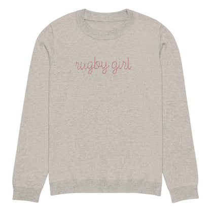 Rugby Girl Knitted crew neck sweater