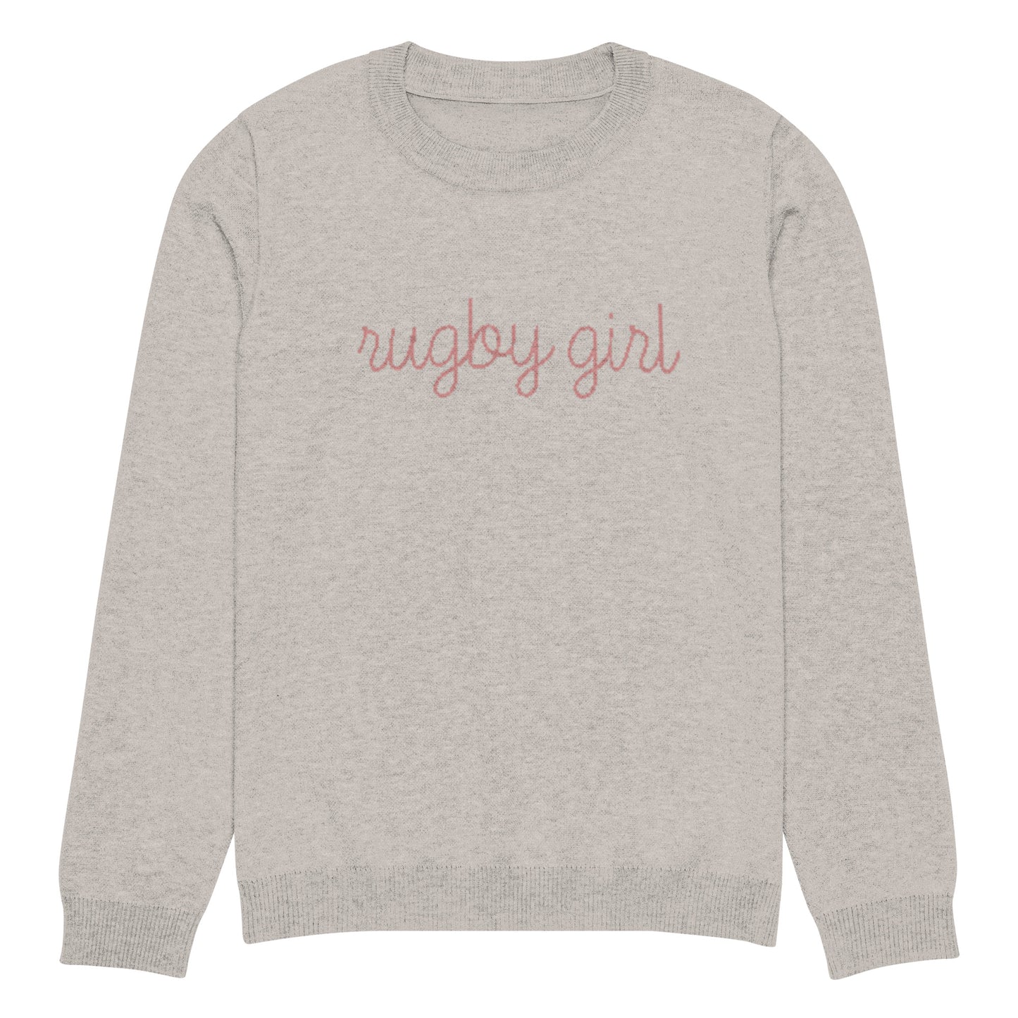 Rugby Girl Knitted crew neck sweater