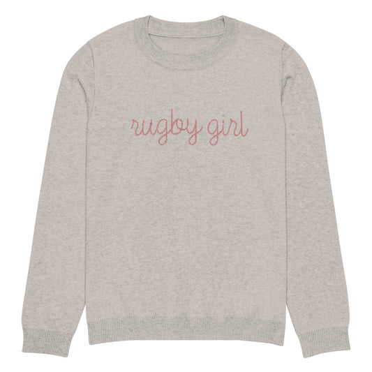 Rugby Girl Knitted crew neck sweater