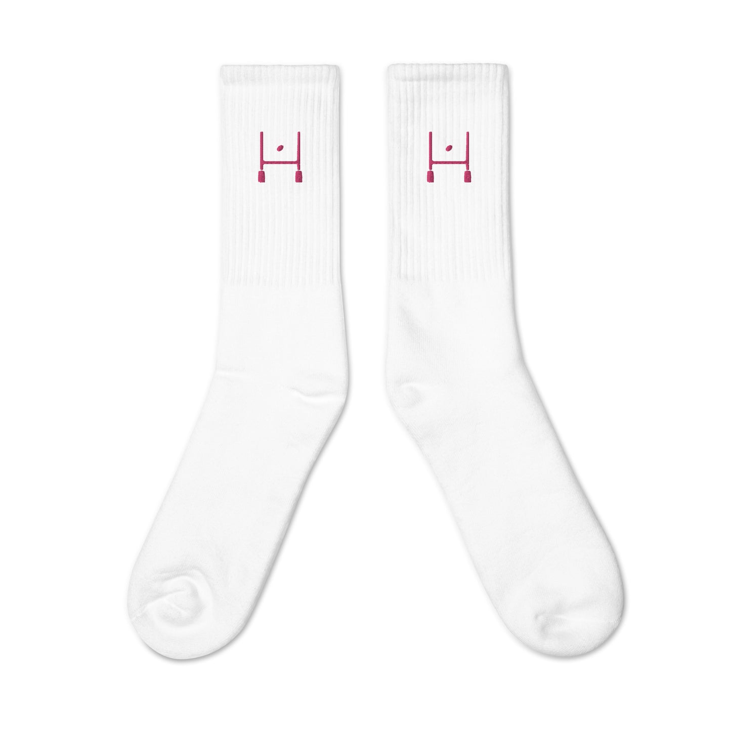 Rugby Uprights EmbroideredSocks