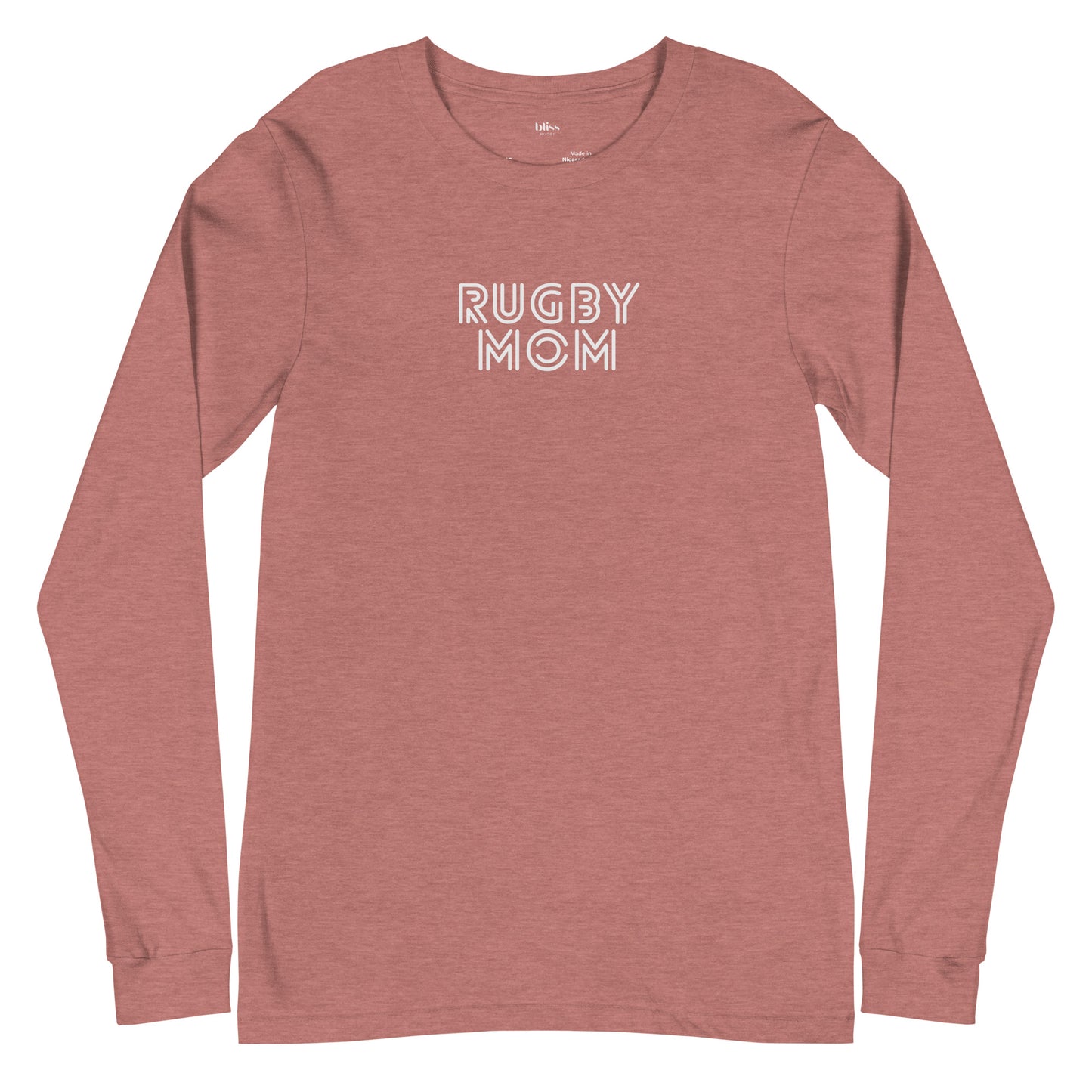 Rugby Mom Long Sleeve Tee