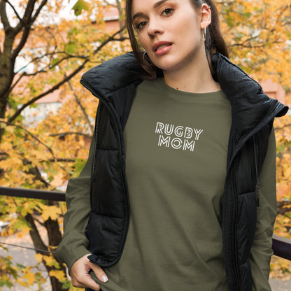 Rugby Mom Long Sleeve Tee