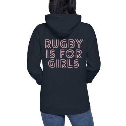 Rugby is for Girls Lovelo Back Hoodie