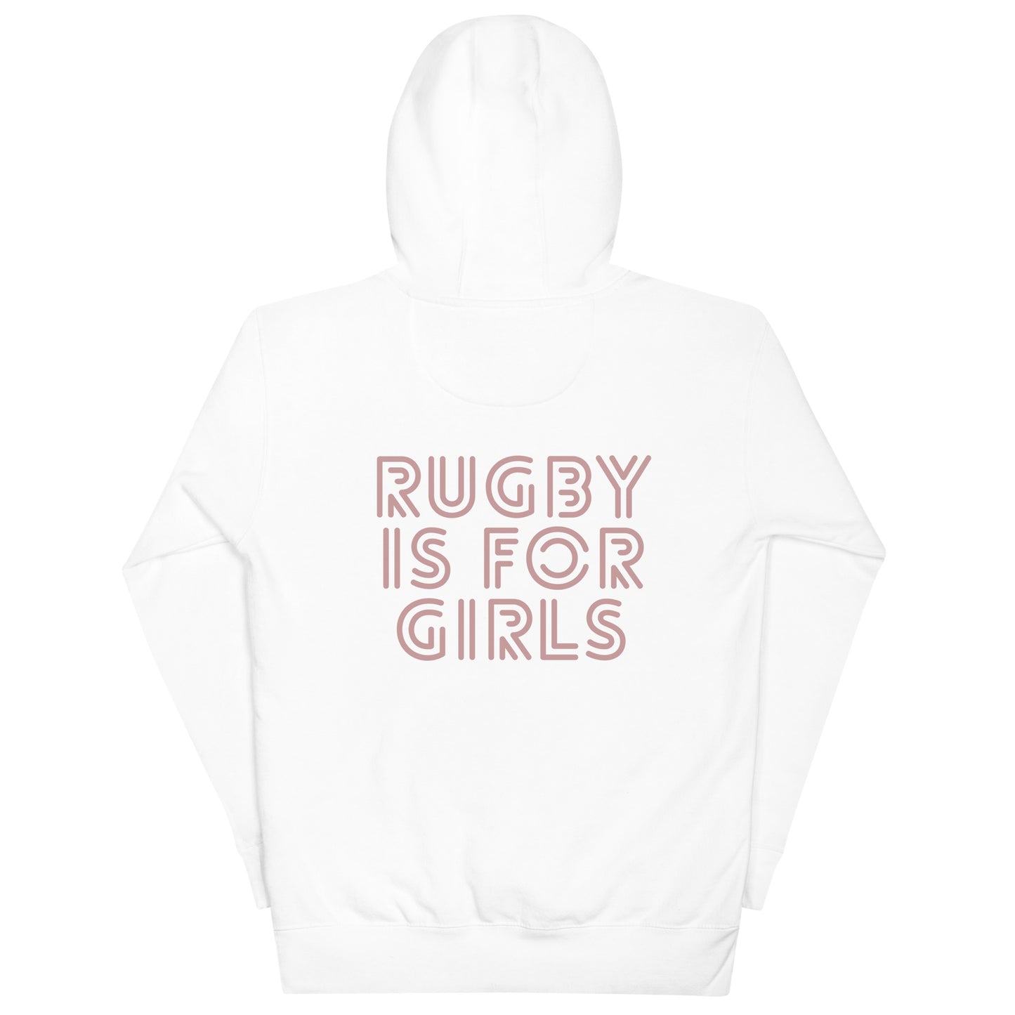 Rugby is for Girls Lovelo Back Hoodie