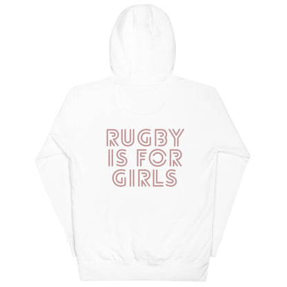 Rugby is for Girls Lovelo Back Hoodie