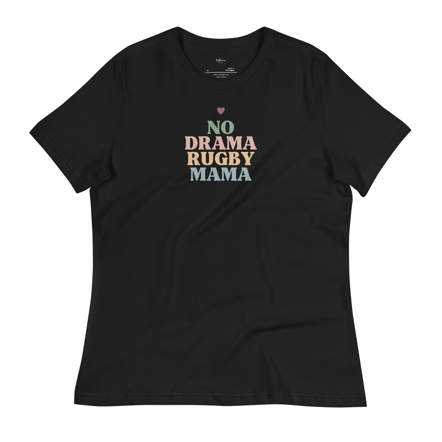 No Drama Rugby Mama T-Shirt