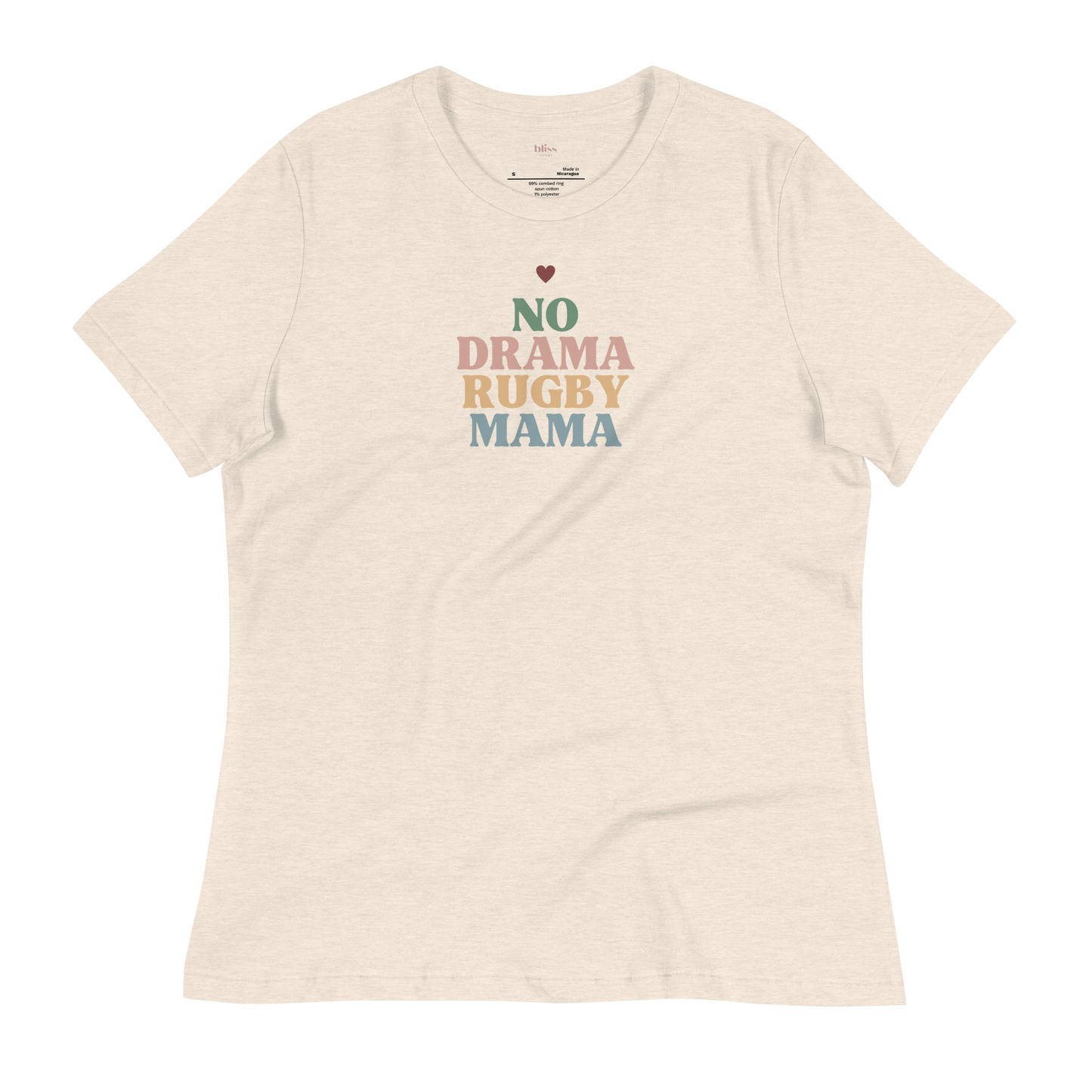 No Drama Rugby Mama T-Shirt