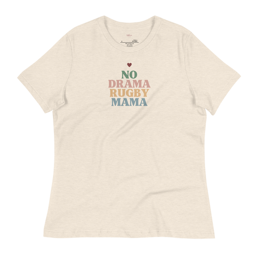 No Drama Rugby Mama T-Shirt