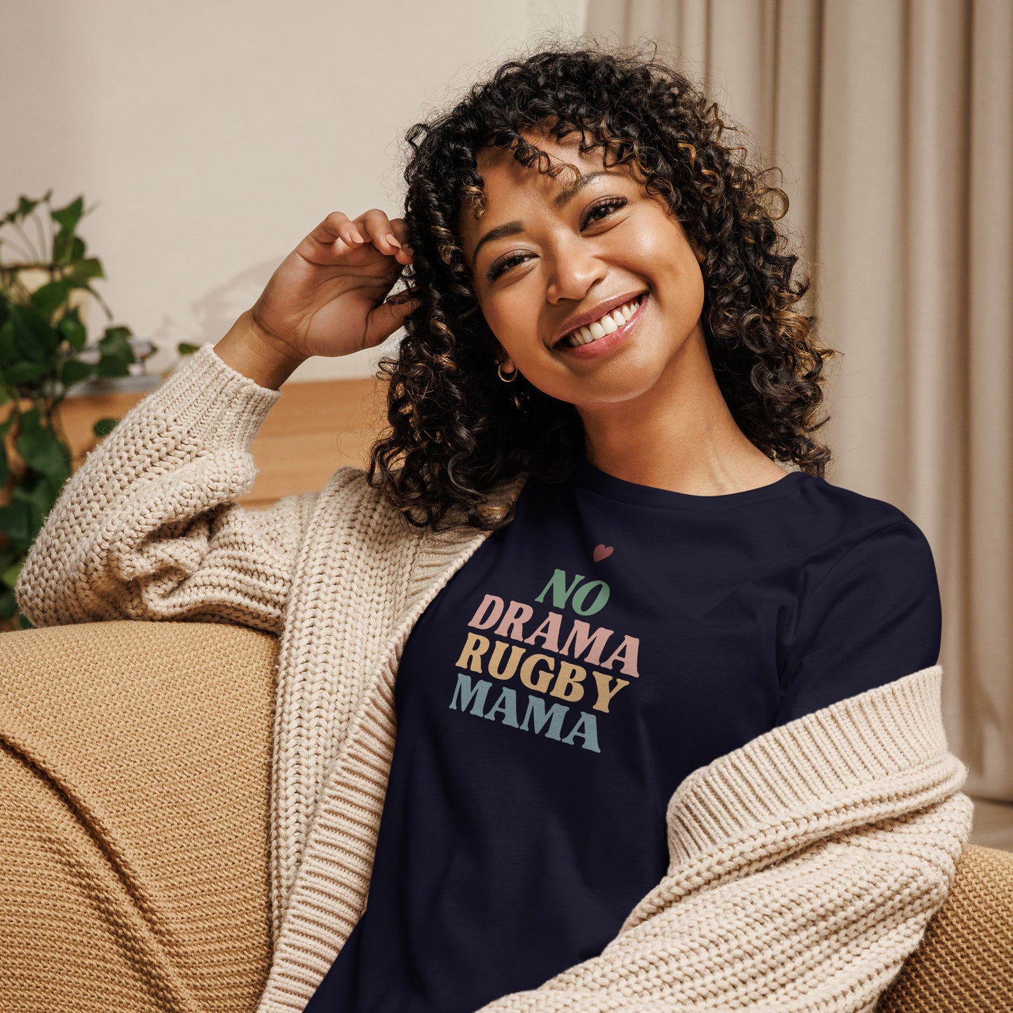 No Drama Rugby Mama T-Shirt