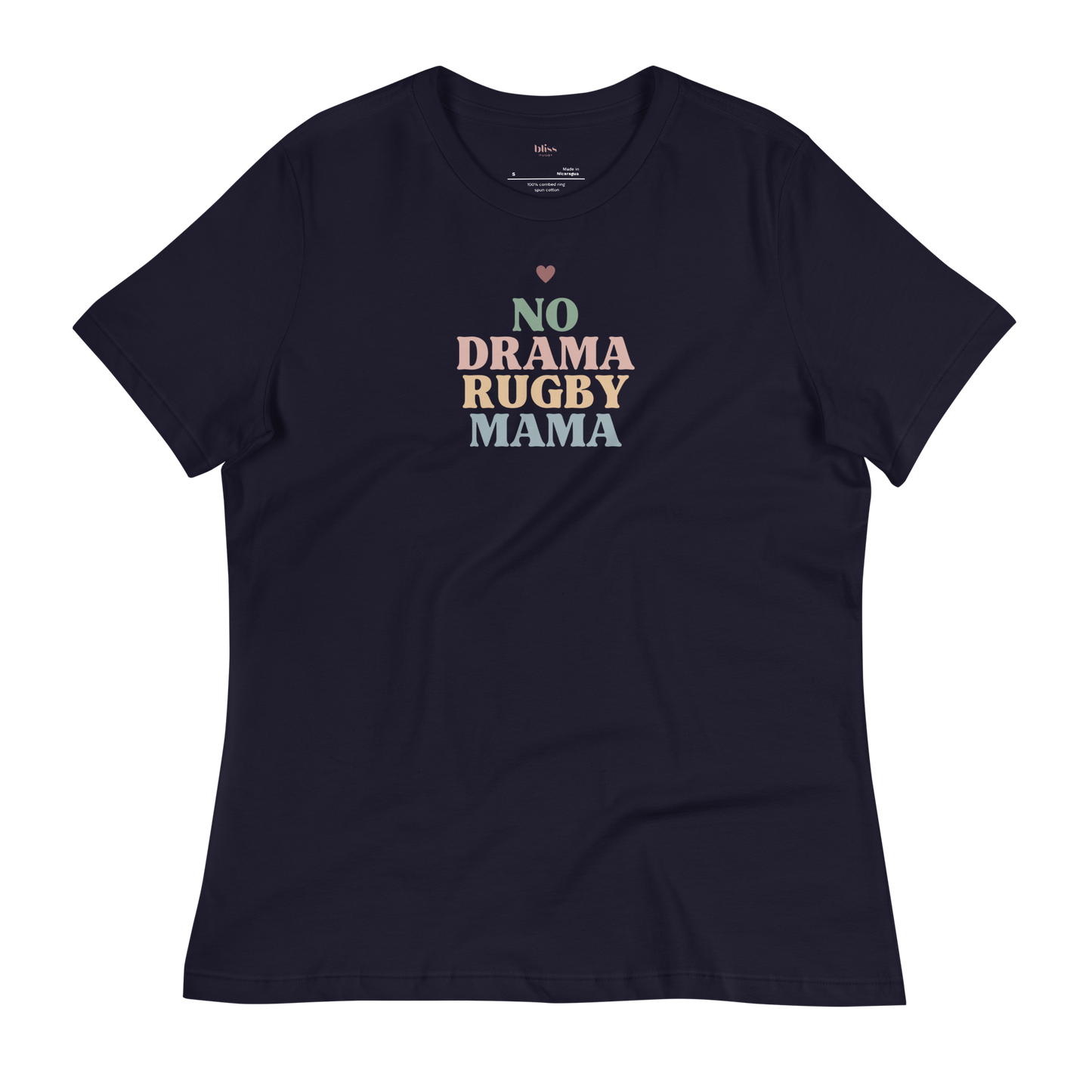 No Drama Rugby Mama T-Shirt