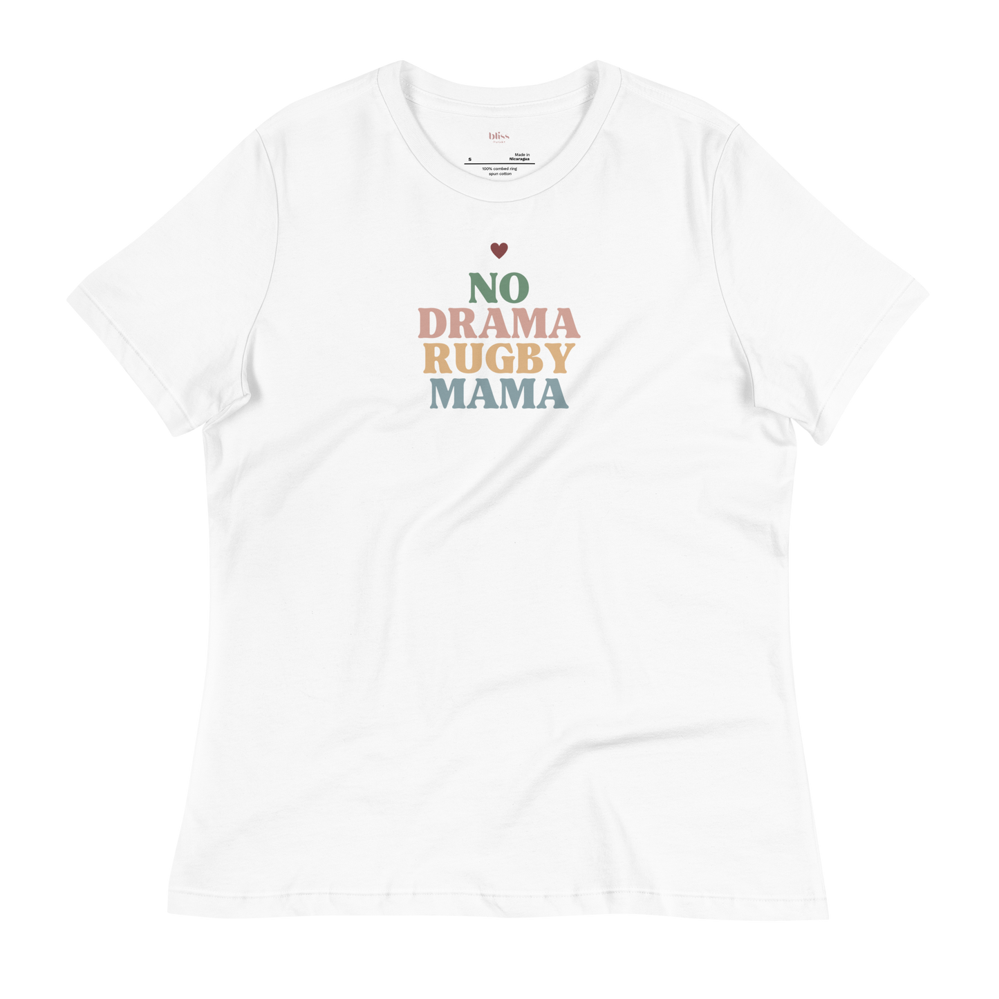 No Drama Rugby Mama T-Shirt